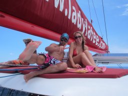 Visite de Célyne et Faf